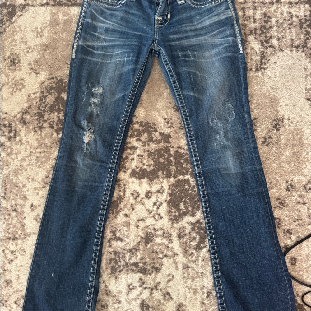 Big Star Dark Blue Boot Cut Jeans